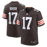 Cleveland Browns Jerome Baker Brown Team Game Jersey