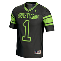 #1 South Florida Bulls Football Jersey - Black