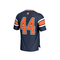 #44 Syracuse Orange Lightweight Collegiate Football Fashion Jersey - Navy