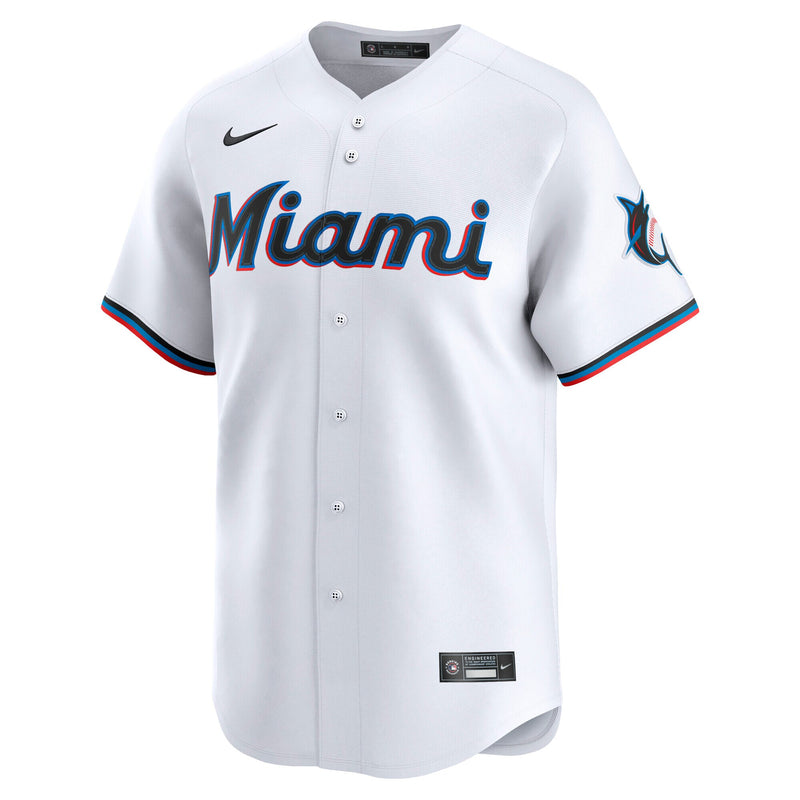 Miami Marlins White Home Limited Jersey
