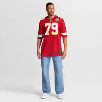Kansas City Chiefs Esa Pole Red Team Game Jersey