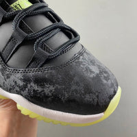 Low Top Sneakers, Black Colorway, Glow in the Dark Detail, Halloween Design, Lace Up Design, Casual Gift for Sneaker Fans
