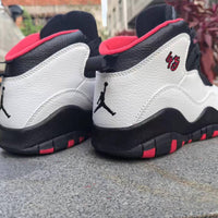 High Top Sneakers, White Black Red Colorway, Lace Up Design, Casual Gift for Sneaker Fans