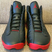 Sneakers, Black Red Colorway, Lace Up Design, Casual Gift for Sneaker Fans