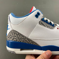 Retro Low Top Sneakers, Royal Blue White Colorway, Lace Up Design, Casual Gift for Sneaker Fans