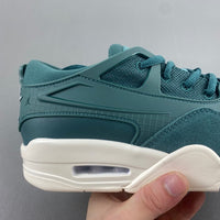 Low Top Sneakers, Army Green White Colorway, Lace Up Design, Casual Gift for Sneaker Fans