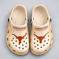 TEX Steerhead - Burnt Orange Mark on Ivory Clogs