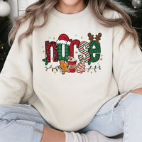 Gingerbread Nurse Sweatshirt, Christmas Nurse Sweatshirt, Holiday RN Crewneck Sweatshirt, Adorable Nursing School Graduation Present for Her