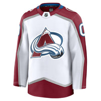 Colorado Avalanche White Away Premium Custom Jersey