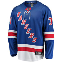 New York Rangers Igor Shesterkin Blue Home Breakaway Player Jersey