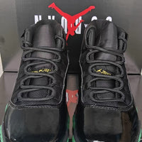 High Top Sneakers, Black Green Colorway, Lace Up Design, Casual Gift for Sneaker Fans