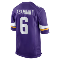 Minnesota Vikings Brian Asamoah II Purple Game Jersey