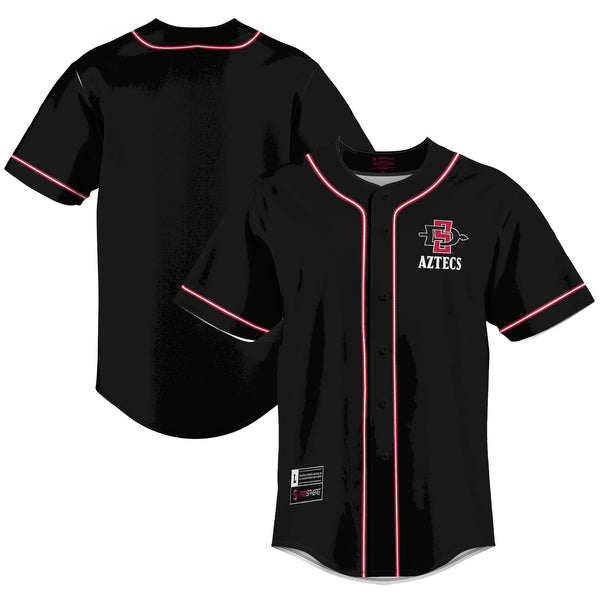 San Diego State Aztecs Lightweight Baseball Jersey - Scarlet