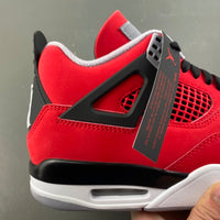 Mid Top Sneakers, Red Black Colorway, Lace Up Design, Casual Gift for Sneaker Fans