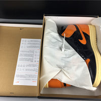 Sneakers, Black Orange Colorway, Lace Up Design, Casual Gift for Sneaker Fans
