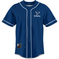 Western Washington Vikings Lightweight Baseball Jersey - Blue