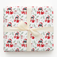 Vintage Camera Holiday Gift Wrap, Santa Photographer Christmas Wrapping Paper, Adorable Santa Wrapping Paper, Photography Lover Gift Wrap Roll