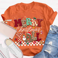 Southern Holiday Graphic Tee, Merry Christmas Y'all T-Shirt, Retro Country Xmas Shirt, Humorous Christmas Party T-Shirt, Winter Holiday Present