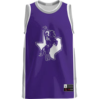 Tarleton State Texans Lightweight Basketball Jersey - Purple