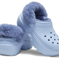 Kids' Lined Clogs - Blue - Style 208546-4NS