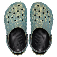 Classic Clogs - Geometric Iridescent - Green / Black - Style 209841-001