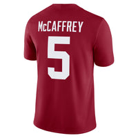 Christian McCaffrey #5 Stanford Cardinal Alumni Player Game Jersey - Cardinal