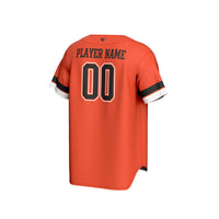 Oregon State Beavers NIL Pick-A-Player Lightweight Collegiate Baseball Fashion Jersey - Orange