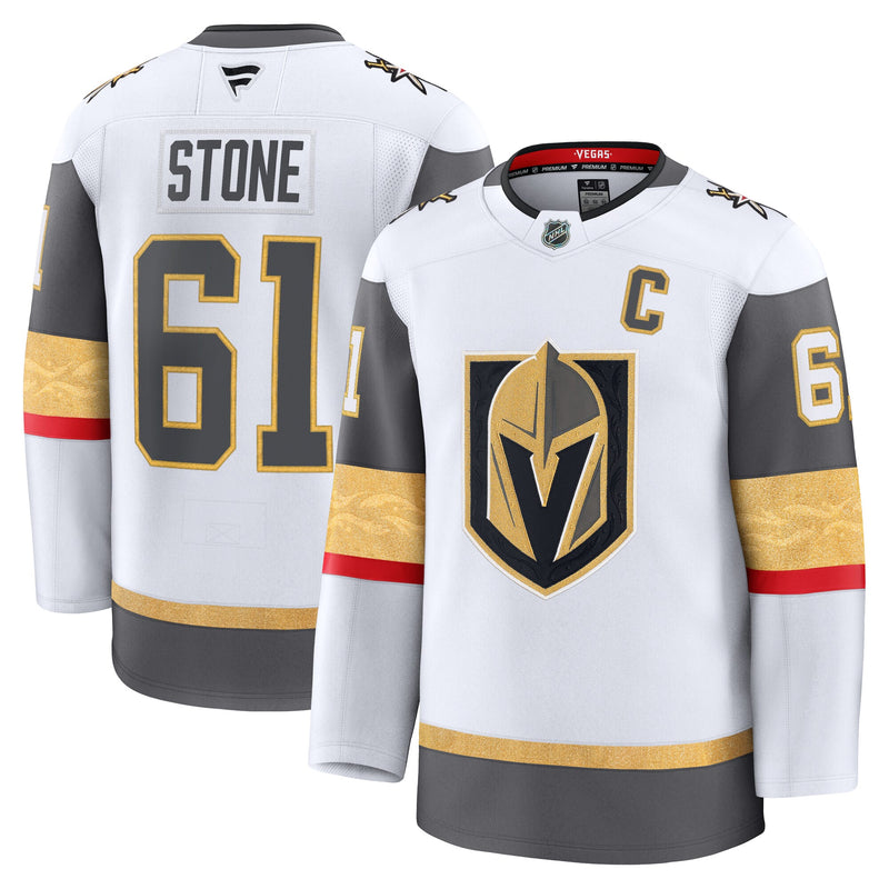 Vegas Golden Knights Mark Stone White Away Premium Jersey