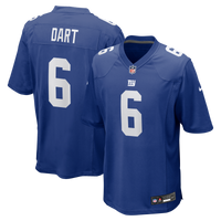 New York Giants Jaxson Dart Royal Team Game Jersey