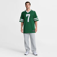 New York Jets Geno Smith Legacy Green Game Jersey
