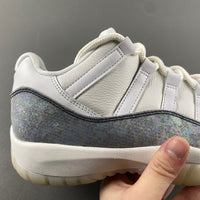 Low Top Sneakers, White Gray Colorway, Snake Pattern, Lace Up Design, Casual Gift for Sneaker Fans
