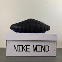 Slides, Blue Black Colorway, Slip On Design, Casual Gift for Shoe Lovers