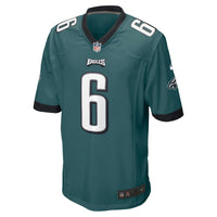 Philadelphia Eagles DeVonta Smith Midnight Green Player Game Jersey