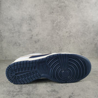 Low Top Sneakers, Blue White Colorway, Lace Up Design, Casual Gift for Sneaker Fans