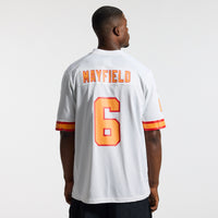 '76 Tampa Bay Buccaneers Baker Mayfield White Player Game Jersey