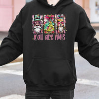 Humorous Christmas Nutcracker Sweatshirt, Yall Are Nuts Nutcracker Hoodie, Sarcastic Holiday Party Pullover, Adorable Xmas Hooded Sweater