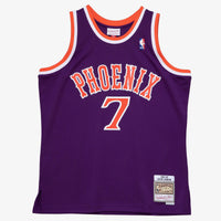 Phoenix Suns Kevin Johnson 1989 Dark Authentic Jersey - Purple