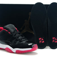 Low Top Sneakers, Black Pink Colorway, Lace Up Design, Casual Gift for Sneaker Fans