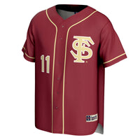 Mike Martin Garnet Florida State Seminoles Lightweight Baseball Jersey