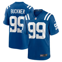 Indianapolis Colts DeForest Buckner Royal Game Jersey