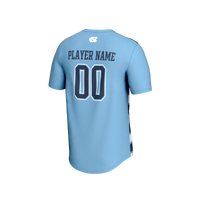North Carolina Tar Heels Collegiate Soccer NIL Pick-A-Player Fashion Jersey - Carolina Blue/Navy