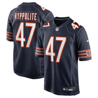 Chicago Bears Ruben Hyppolite II Navy Team Game Jersey