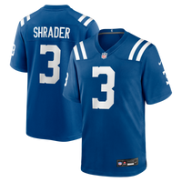 Indianapolis Colts Spencer Shrader Royal Team Game Jersey
