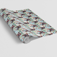 Tennis Christmas Wrapping Paper, Santa Tennis Wrapping Paper, Sports Holiday Gift Wrap, Tennis Player Wrapping Paper, Tennis Fan Gift Wrap