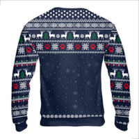 67th Birthday Holiday Sweater, Not Naughty Just 67 Christmas Sweater, Reindeer Paw Print Ugly Sweater, Humorous 67 Year Old Xmas Present