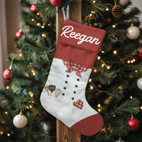 Personalized Baker Holiday Stocking, Chef Christmas Stocking, Custom Cook Christmas Stocking, Culinary Kitchen Decor, Cooking Lover Present