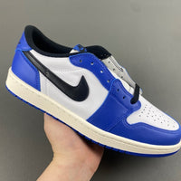 Low Top Sneakers, Blue White Colorway, Christmas Design, Lace Up Design, Casual Gift for Sneaker Fans