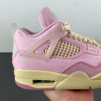 Retro Low Top Sneakers, Pink Colorway, Lace Up Design, Casual Gift for Sneaker Fans
