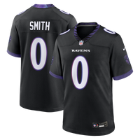 Baltimore Ravens Roquan Smith Black Alternate Game Jersey