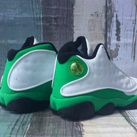 Sneakers, White Green Colorway, Lace Up Design, Casual Gift for Sneaker Fans